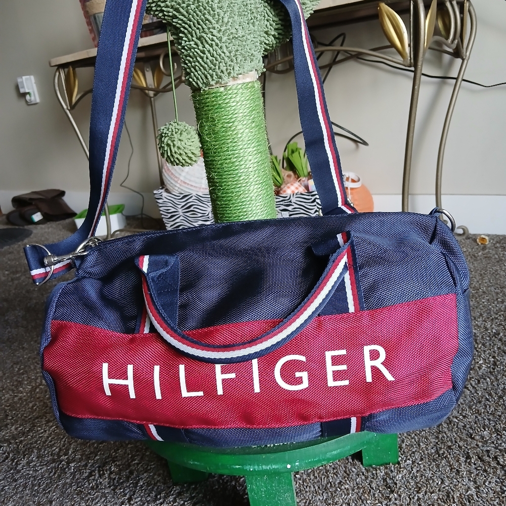 Tommy Hilfigure Mini Duffle crossbody handbag